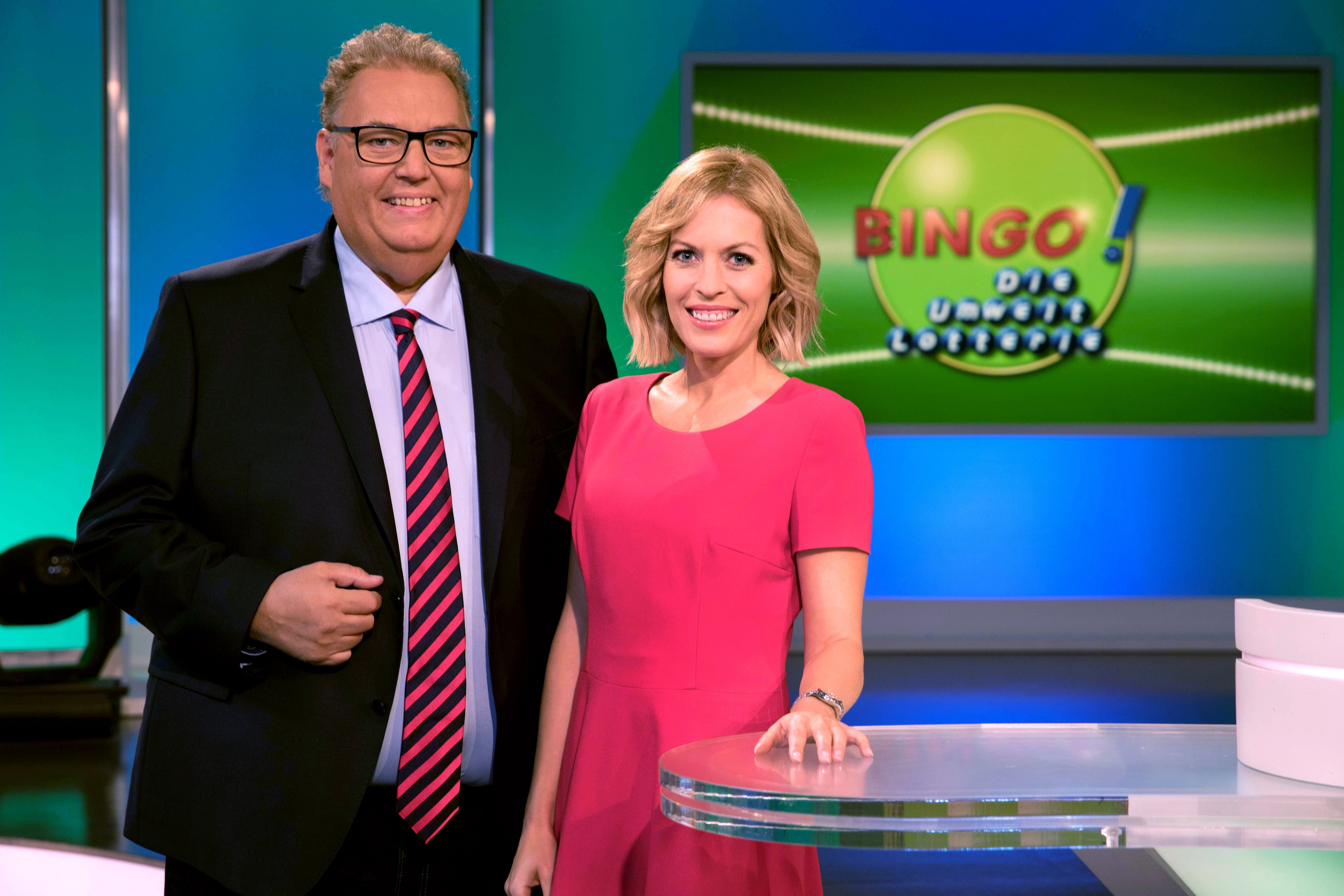 BINGO!-Moderatoren Michael Thürnau und Jule Gölsdorf