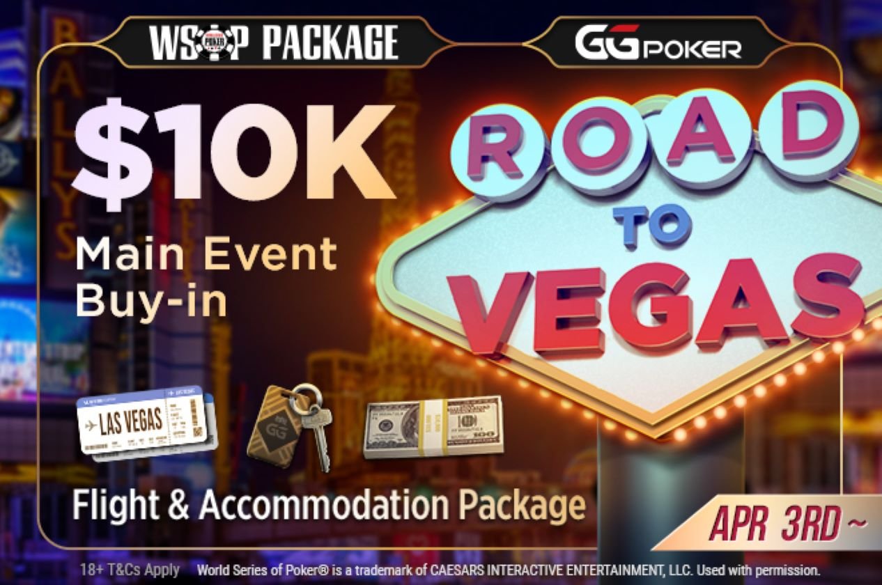 GGPoker Road to Vegas Logo