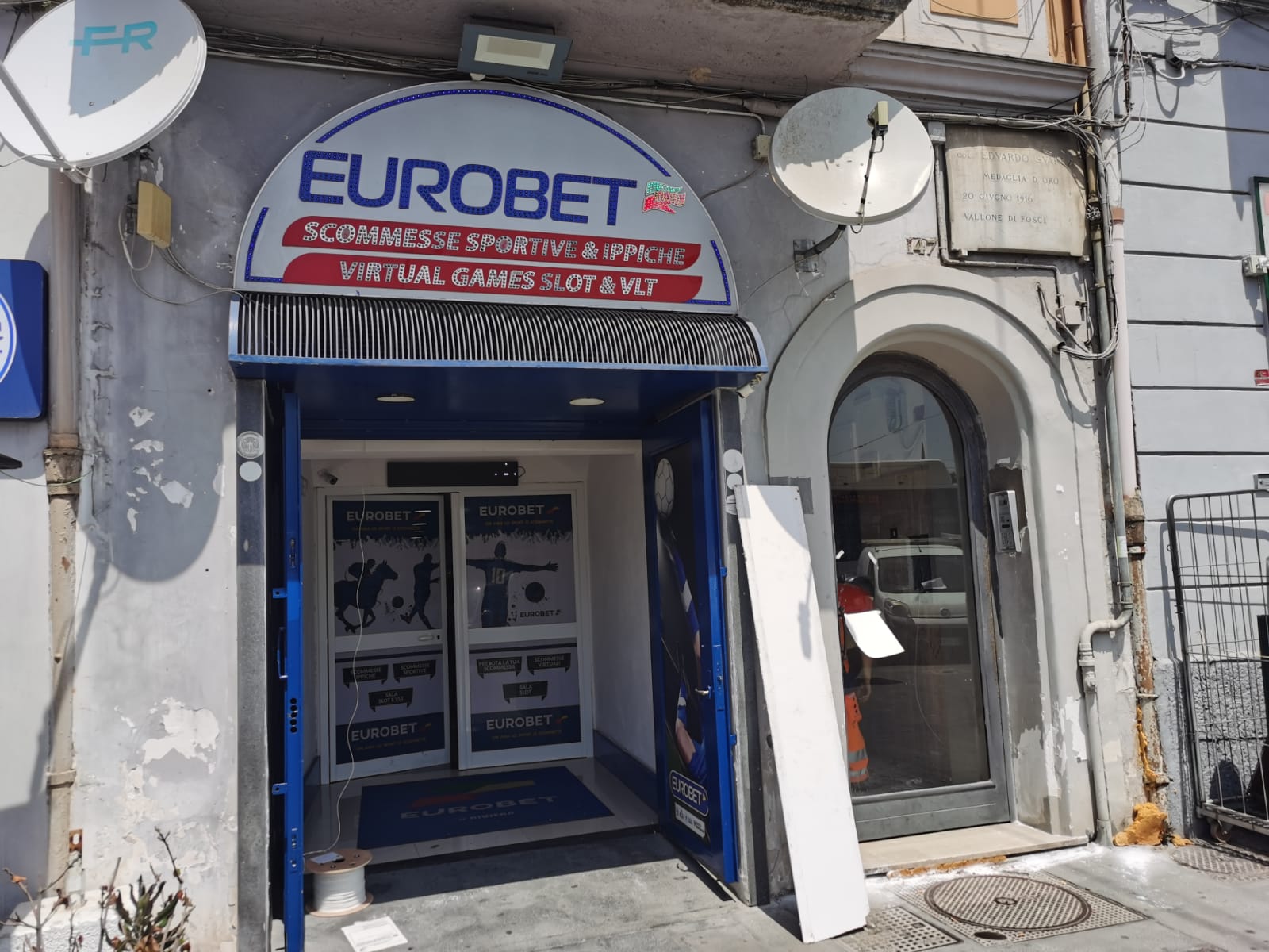 Eurobet Wettbüro in Italien Slot VLT