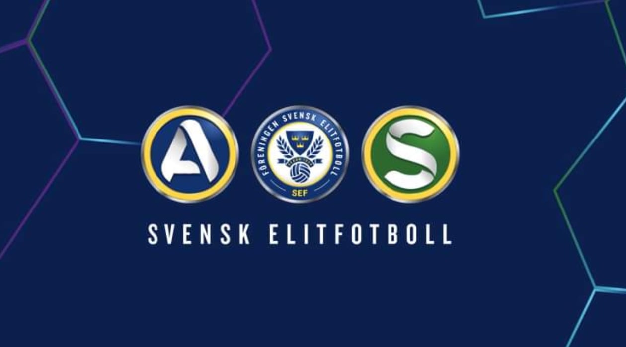 Svensk Elitfotboll SEF Allsvenskan Superettan Logos