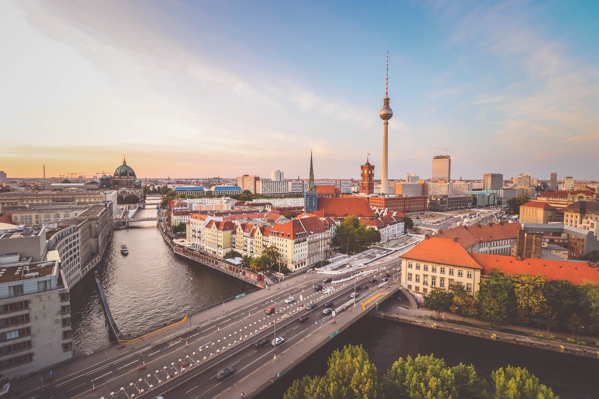 Blick auf Berlin