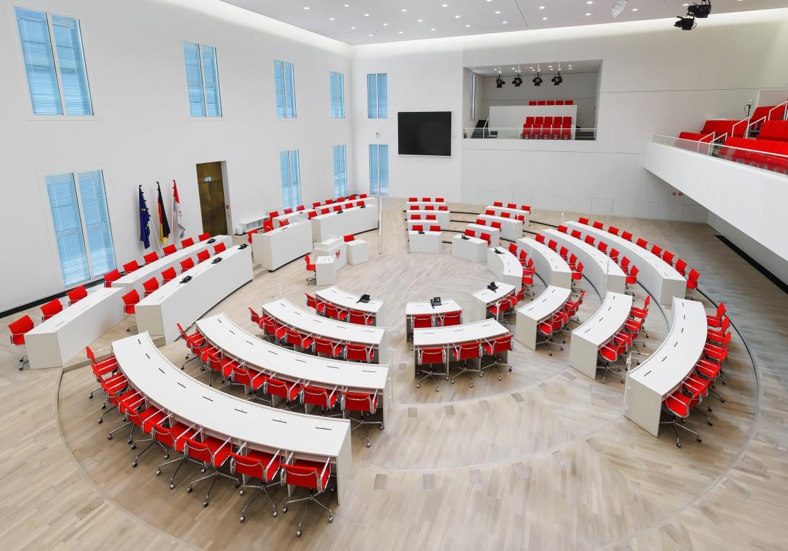 Plenarsaal Landtag Brandenburg