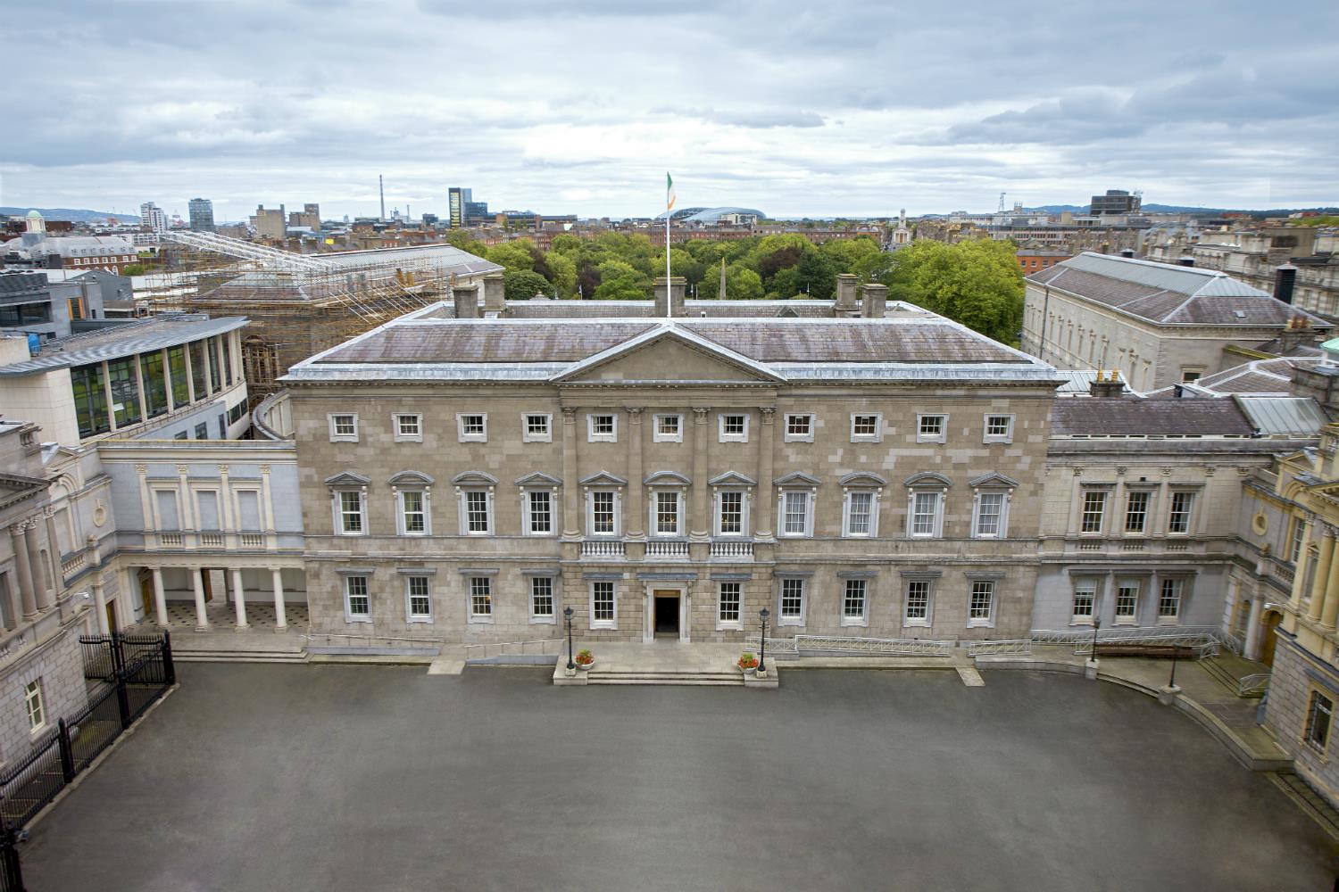 Irland Regierungsgebäude Oireachtas