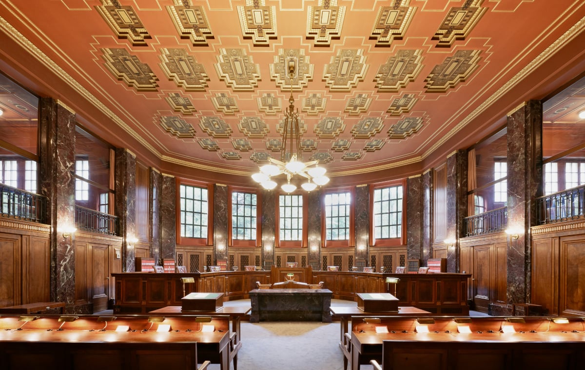 Gerichtssaal Bundesgericht Schweiz