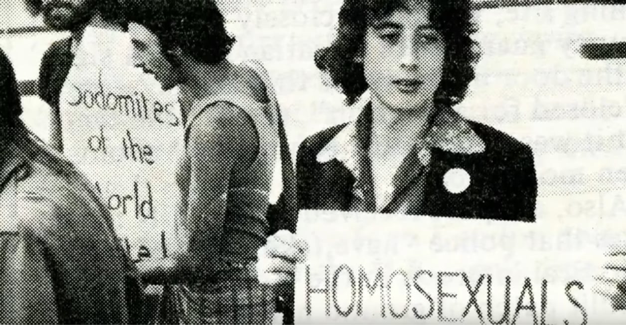 gay protest London 1972