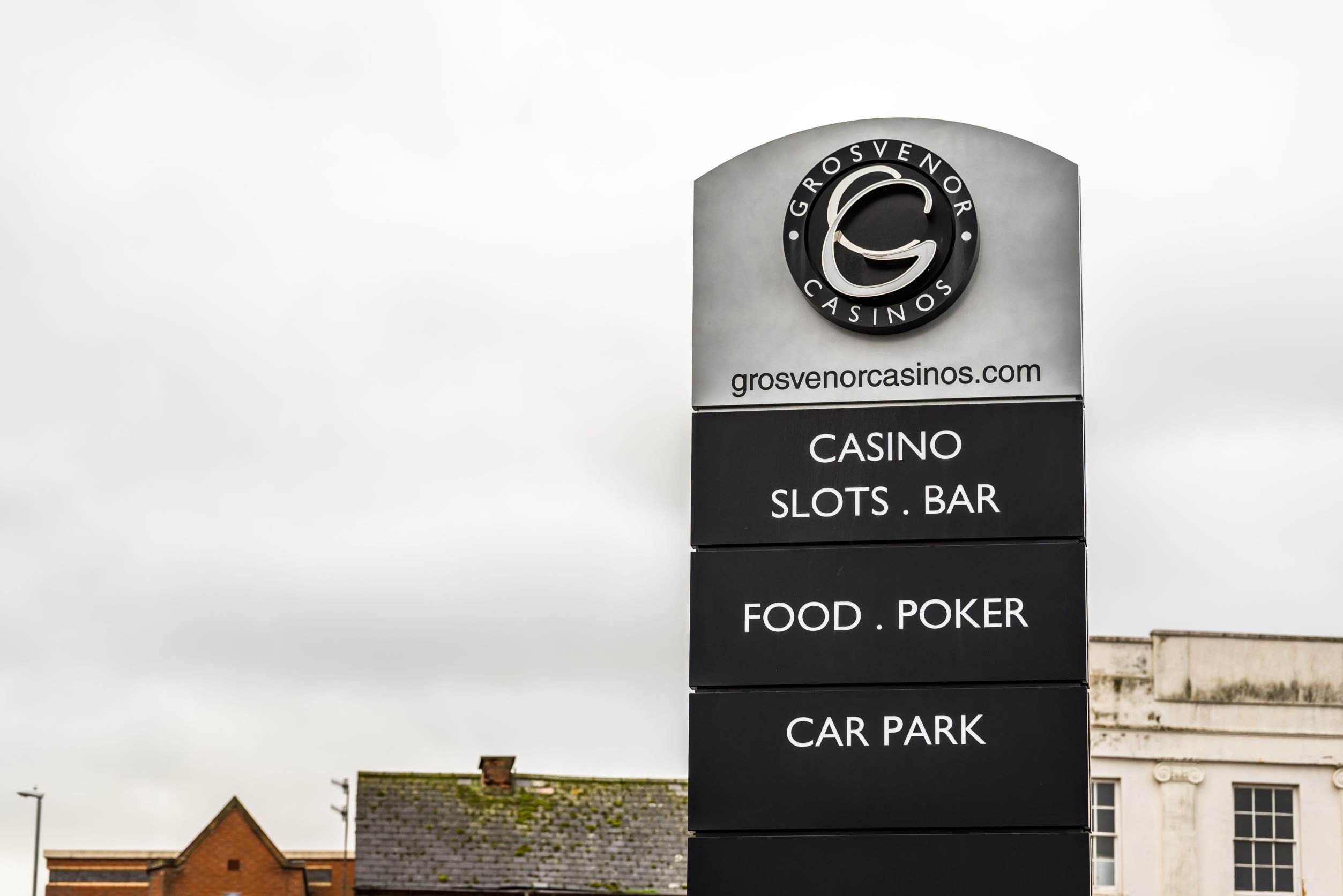 Grosvenor Casino Schild