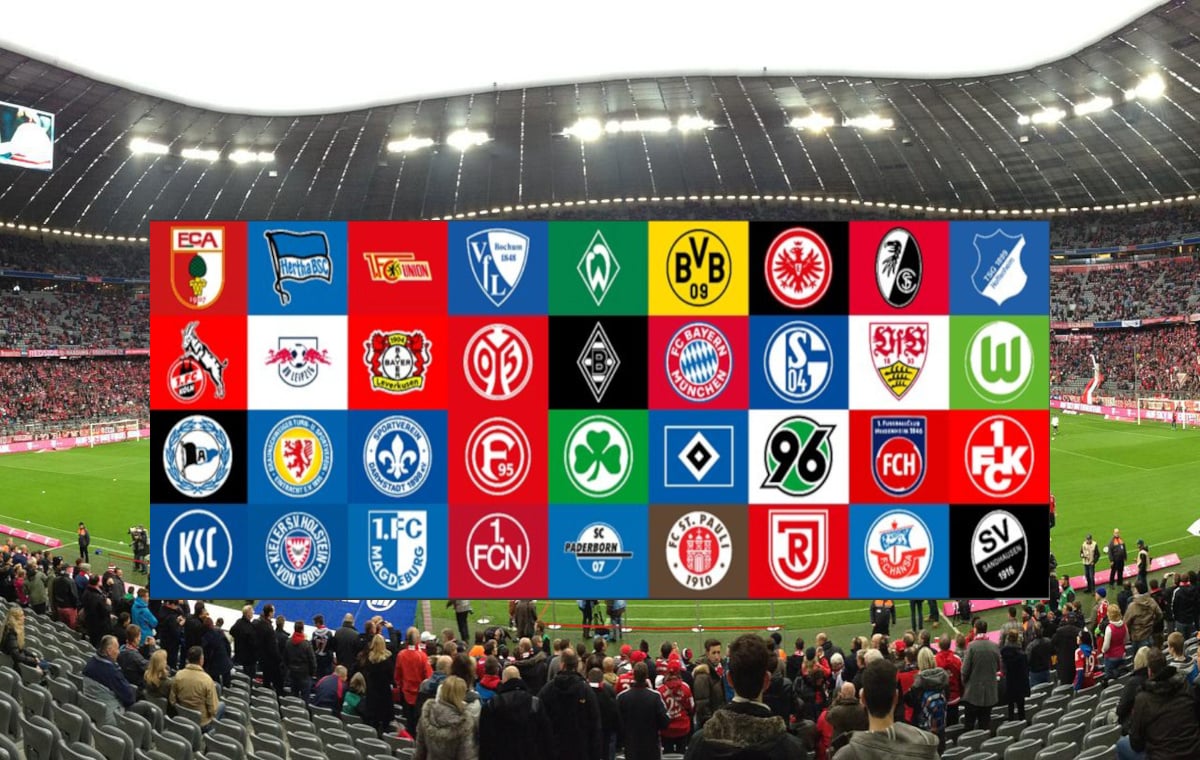 Fußballvereine Logos Allianz Arena