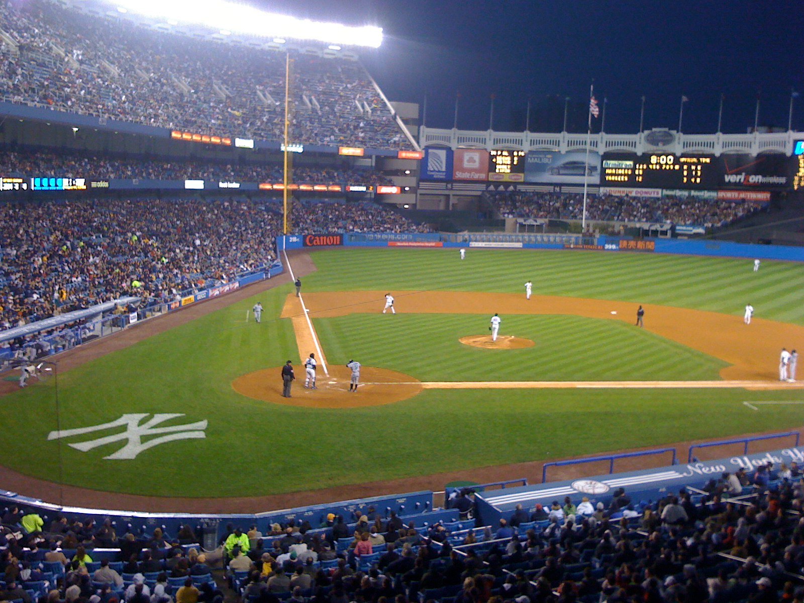 Stadion, Baseball-Spiel, Menschen