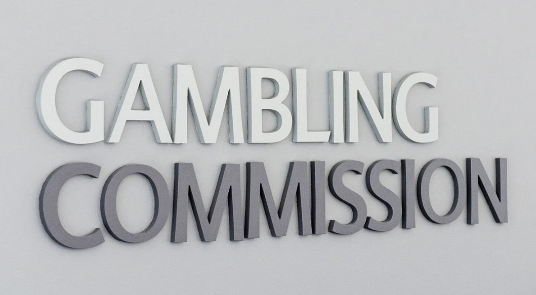Gambling Commission Schriftzug
