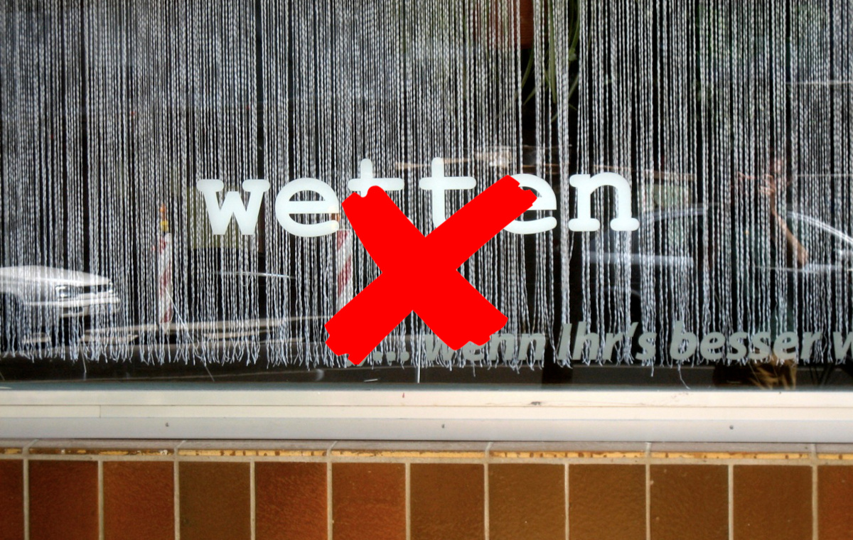 Bremen: 14 kedai pertaruhan kekal ditutup