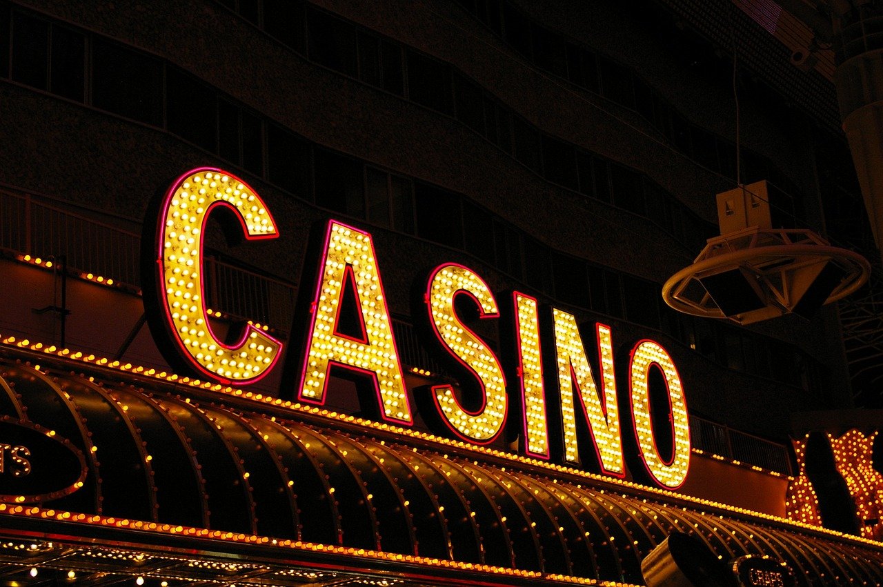 Leuchtreklame Casino